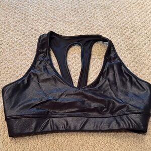 Black Sports Bra